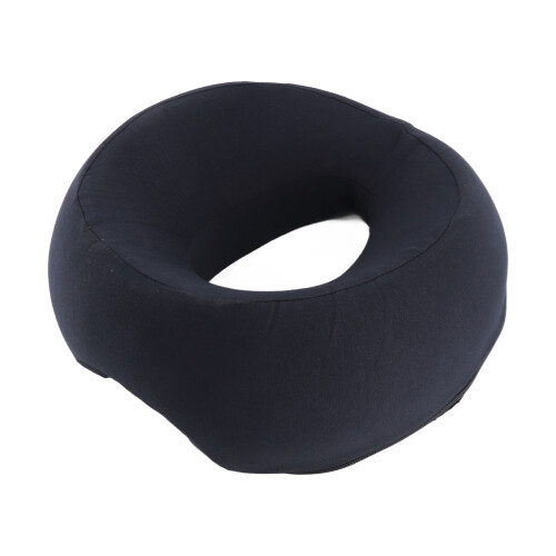 Delicate Navy Blue Face Support Cushion with Ventilation Holes