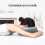 Cuscino per pancia in memory foam grigio, taglia unica 6