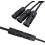 1 Pair Professional Mc4 Solar Panel Cble Connector, Mc4 Y Branch Connector Mff/fmm, For Solar Photovoltaic Panel System 2