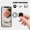Wireless Bluetooth Magnetic Backup Camera, Backup Car Camera Rear View Screen Monitor System 2
