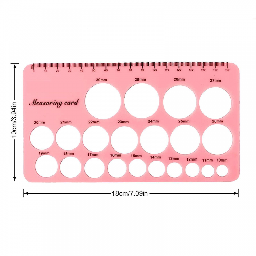 Brustwarzenlineal Aus Silikon - Flansch-Messwerkzeug Für Stillende Mütter