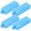Lot de 4 packs de glace réutilisables pour climatiseur et ventilateur 3