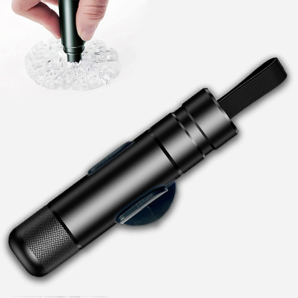 (Blackï¼Safe Hammer Glass Breaker, Car Safety Hammer Emergency Escape Tool,100% New Black 9092950248305