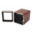 Single Watch Winder Automatic 4 Modes LED Light PU Leather Low Noise 14