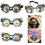 Rivet Steampunk γυαλιά Cyber Welding Goth Cosplay Vintage γυαλιά ρουστίκ rave πάρτι φανταχτερό φόρεμα κ 2