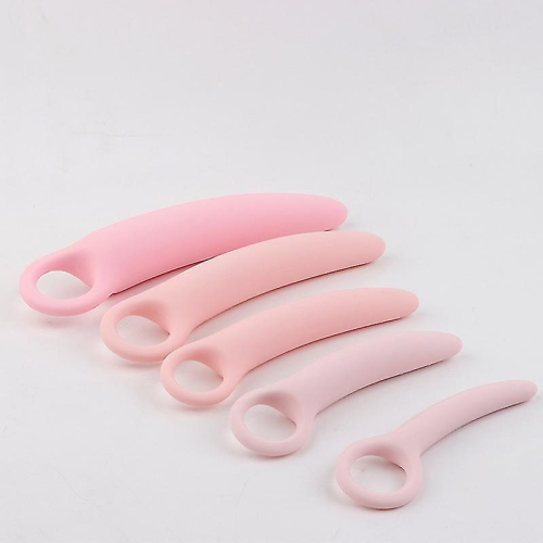 (5PCS)Inspire Silicone Dilator Graduated Kit For Vaginal Strength And Comfort 2