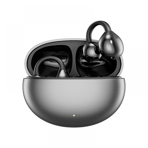 (Black)M91 Wireless Bluetooth Ear Clip Headphones with Noise Reduction Technology