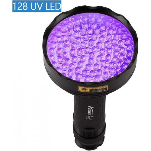 Φακός SV128 UV 395nm 128 LED Woods Lamp Ultraviolet Black Light για ανίχνευση ούρων κατοικίδιων ζώων, ανίχ 1