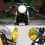 35W Motorrad LED Scheinwerfer Universal Motorrad Retro Scheinwerfer DC 12V Roller Runde Scheinwerfer Her 2