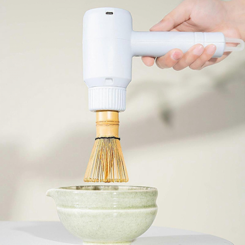 Fouet électrique, brosse à matcha, mixeur à 3 vitesses pour café, camping, restaurant 2
