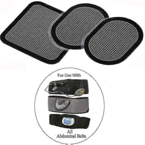 Replacement Gel Pads For All Abdominal Belts, 6 Sets (18 Gel Pads) A 1