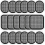 Replacement Gel Pads For All Abdominal Belts, 6 Sets (18 Gel Pads) A 1