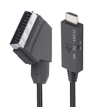 Convertitore da SCART a HDMI Adattatore da SCART a HDMI Convertitore video audio Cavo video