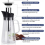 Macchina per caffè freddo, macchina per caffè freddo, brocca per tè freddo, caffettiera in vetro resistente e coperchio ermetico da 1,2 l 2