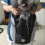 (Black-L)Summer Dog Backpack Carrier Summer Dog Backpack Front Dog Backpack Carrier For Small Medium Dogs 2