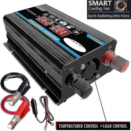 4000w 12v 220v/110v LED AC Αυτοκινήτου Μετατροπέας Φορτιστής Μετατροπέας Διπλός Μετασχηματ 2