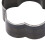 2 Stück Blumenförmiges Leder-Stanzformen-Set Ø 58/46 mm 9