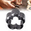 2 Stück Blumenförmiges Leder-Stanzformen-Set Ø 58/46 mm 4