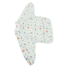 PUZY002 Bavoir imperméable à manches longues avec poche 18-36 mois