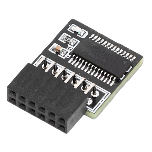 Modulo TPM 2.0 SPI SLB9665 a 12-pin per Windows 10/11 1
