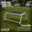 Oypla Oypla Single Caravan Step Stool Steel Non Slip Rubber Tread Safety 11