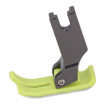 Pied presseur plat, plastique, alliage de zinc, universel