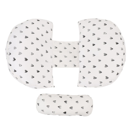 Pregnancy Wedge Pillow Waist Support Side Sleeping Pillow 60x40 cm 1