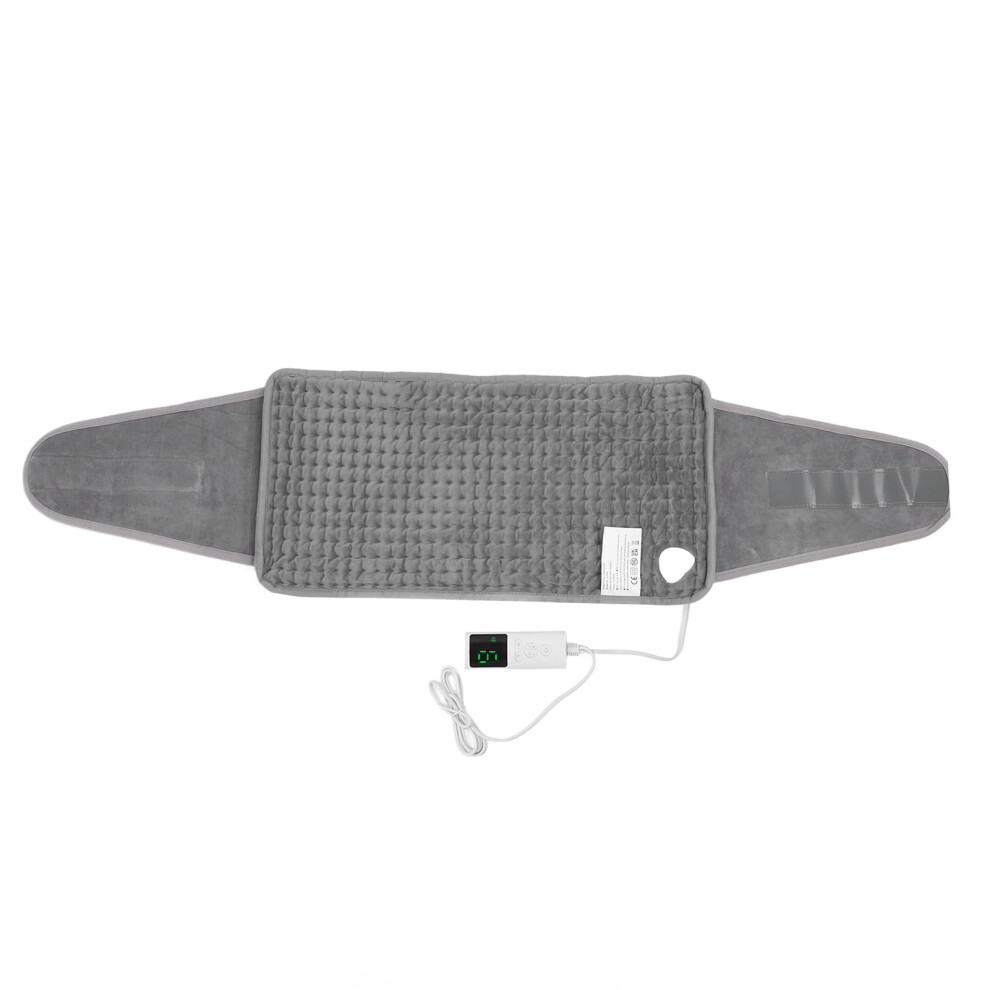 Electric Heating Wrap Belt 9 Temp & 4 Timers Waist & Neck Adjustable UK Plug
