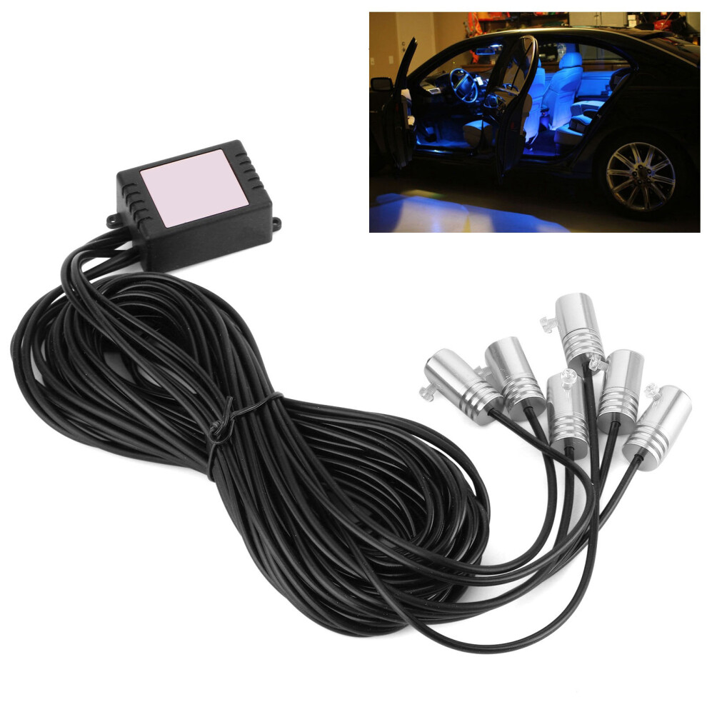 Rgb Led Ambient Car Interior 6 Lamps, Bluetooth, Ip65, 12V Light 8471333671199