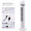 Ventilatore a torre senza pale USB Luce da scrivania bianca 3xAA 8