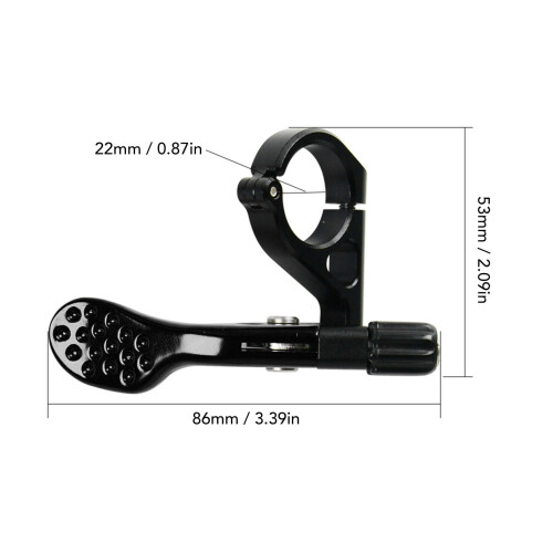 Kit di leva remota per dropper dello stelo della sella, nero 1