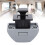 Serratura per armadi RV – Piastra da 15 mm, nera 16