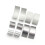 Coques de paliers d'extrémité Transit 2.2/2.4 MK7 MK8 Argent 2