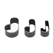 Conjunto de 3 troqueles para Cane Leather 72/53/45 mm acero aleado