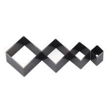 4 piezas de matrices de perforación para cuero de acero 48/38/28/18 mm