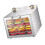 450W Food Dehydrator 8 Racks 24H Timer 30-90C Stainless Steel 12