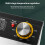 450W Food Dehydrator 8 Racks 24H Timer 30-90C Stainless Steel 9