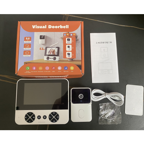 Wireless Video Doorbell Camera 4.3" IPS Screen 1