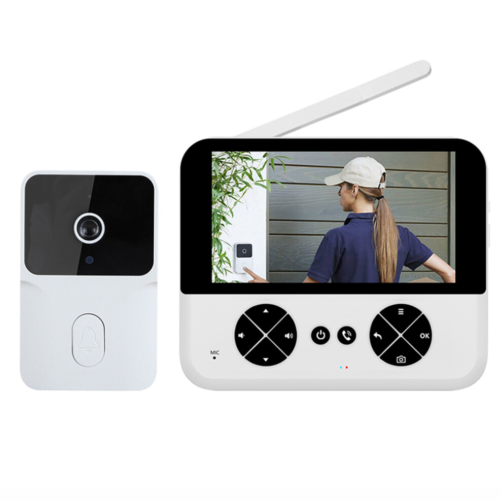 Wireless Video Doorbell Camera 4.3" Ips, Night Vision, 128Gb Support 5011333681403