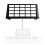 Supporto per tastiera 46,5x22 cm nero 18,3x8,7 in 8