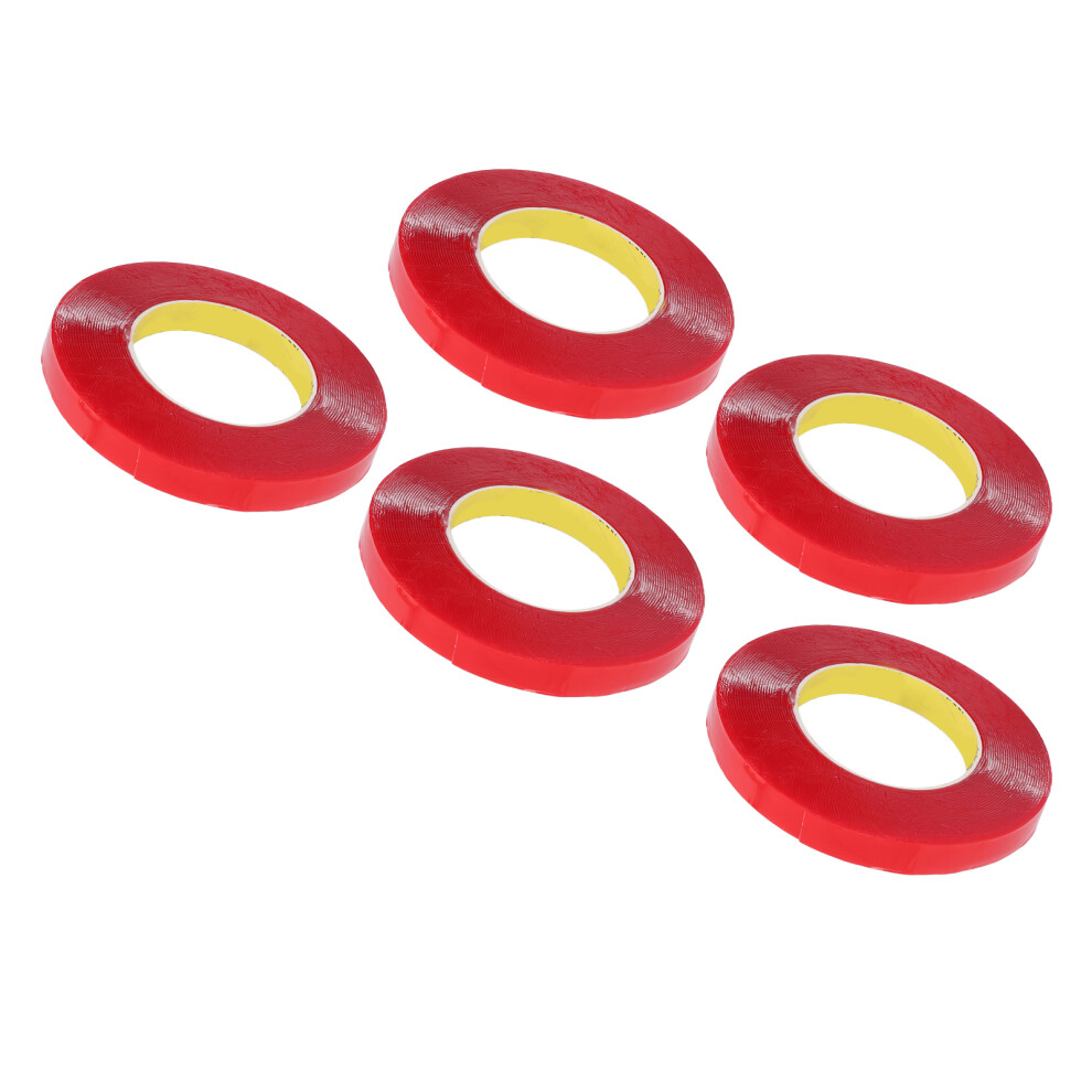 Removable Double Sided Acrylic Mounting Tape 0.1Mm Thick 15Mm X 10M 5 Rolls 8151333686989