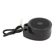 DC12-80V 110dB 5W Son de moteur de moto Noir
