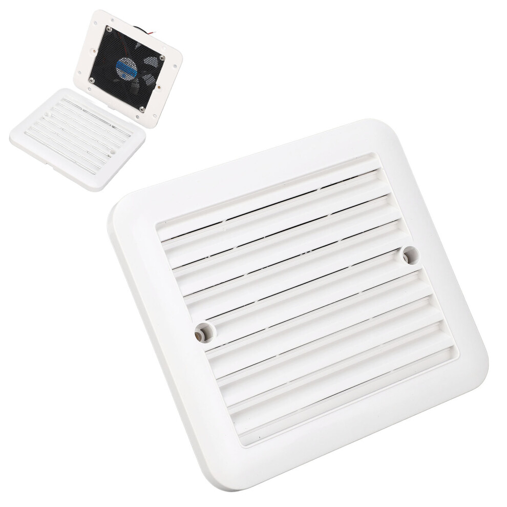 12V RV Air Vent Fan 5.51x5.12in - Improve Airflow in Camper & Yacht