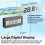 Thermomètre ABS 320mAh, 85x40x18mm Type A/B 6