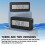 Thermomètre ABS 320mAh, 85x40x18mm Type A/B 5