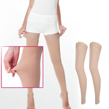 Women's Long Elastic Full Leg Stockings Breathable for Sports M M Size