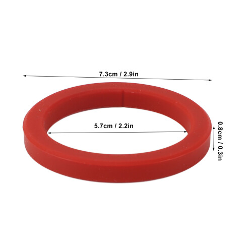 Joint de groupe E61 en silicone 8 mm, 2 pièces, 7,3 x 5,7 x 0,8 cm 1