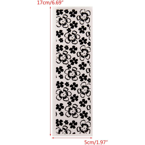 Plastic Embossed Plate Large Embossing Template Folder For Birthday Card Making Scrapbooking Stencil Paper 2