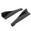 2Pcs Universal ABS Side Skirt Rocker Splitters Lip Winglet 18.9in 1