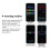 Occhiali LED da 12x36 pixel, 450mAh, a colori 14